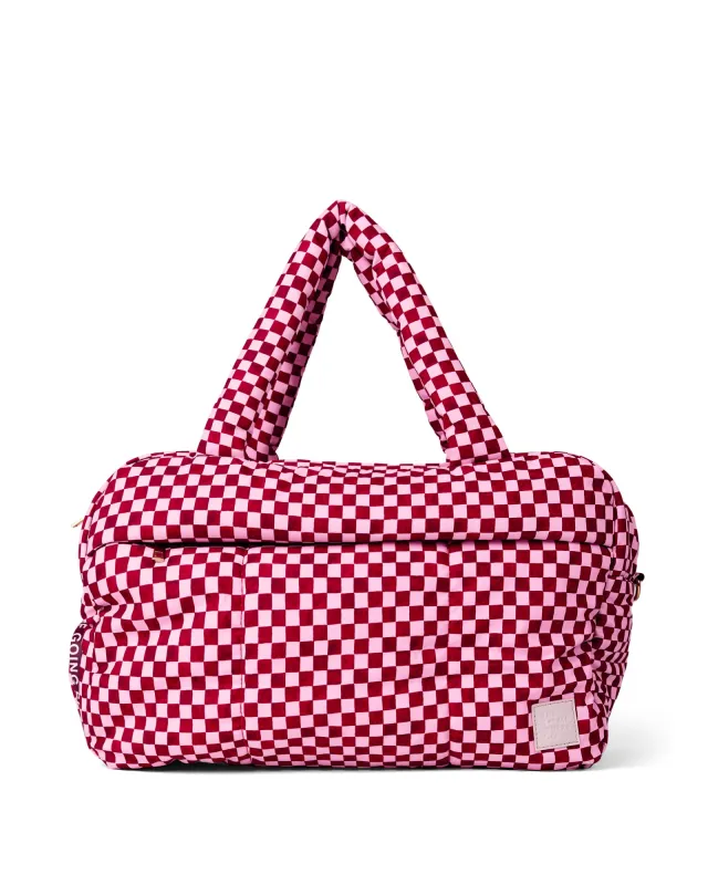 Crimson Haze Marshmallow Duffle Bag sold by The Somewhere Co.