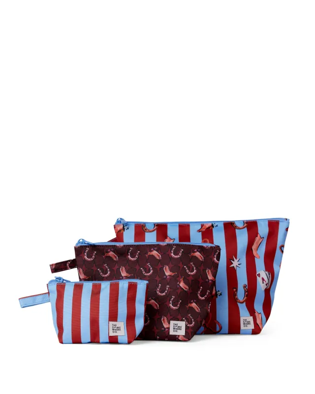 Ain't My First Rodeo Handy Pouch Trio sold by The Somewhere Co.