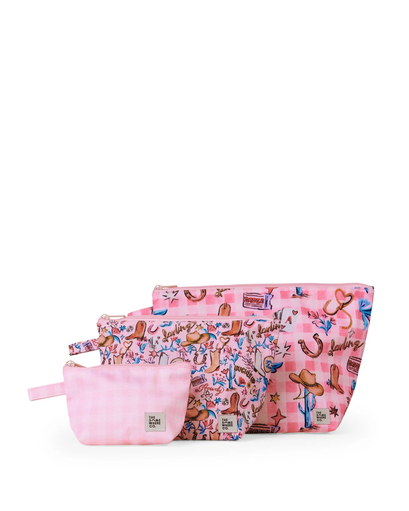 Buckle Up Handy Pouch Trio sold by The Somewhere Co.