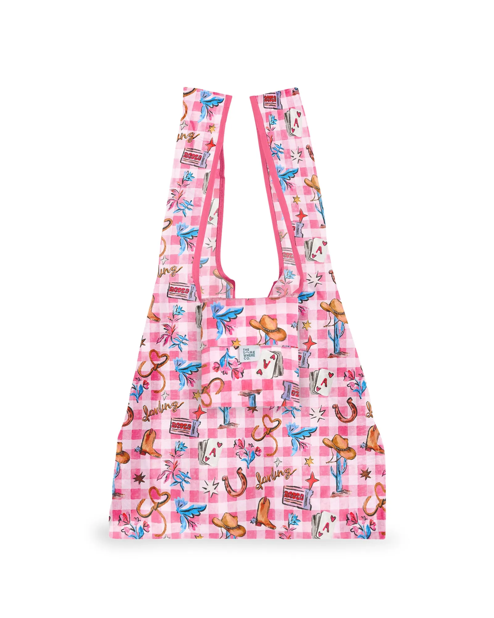 Buckle Up Reusable Shopping Bag sold by The Somewhere Co.