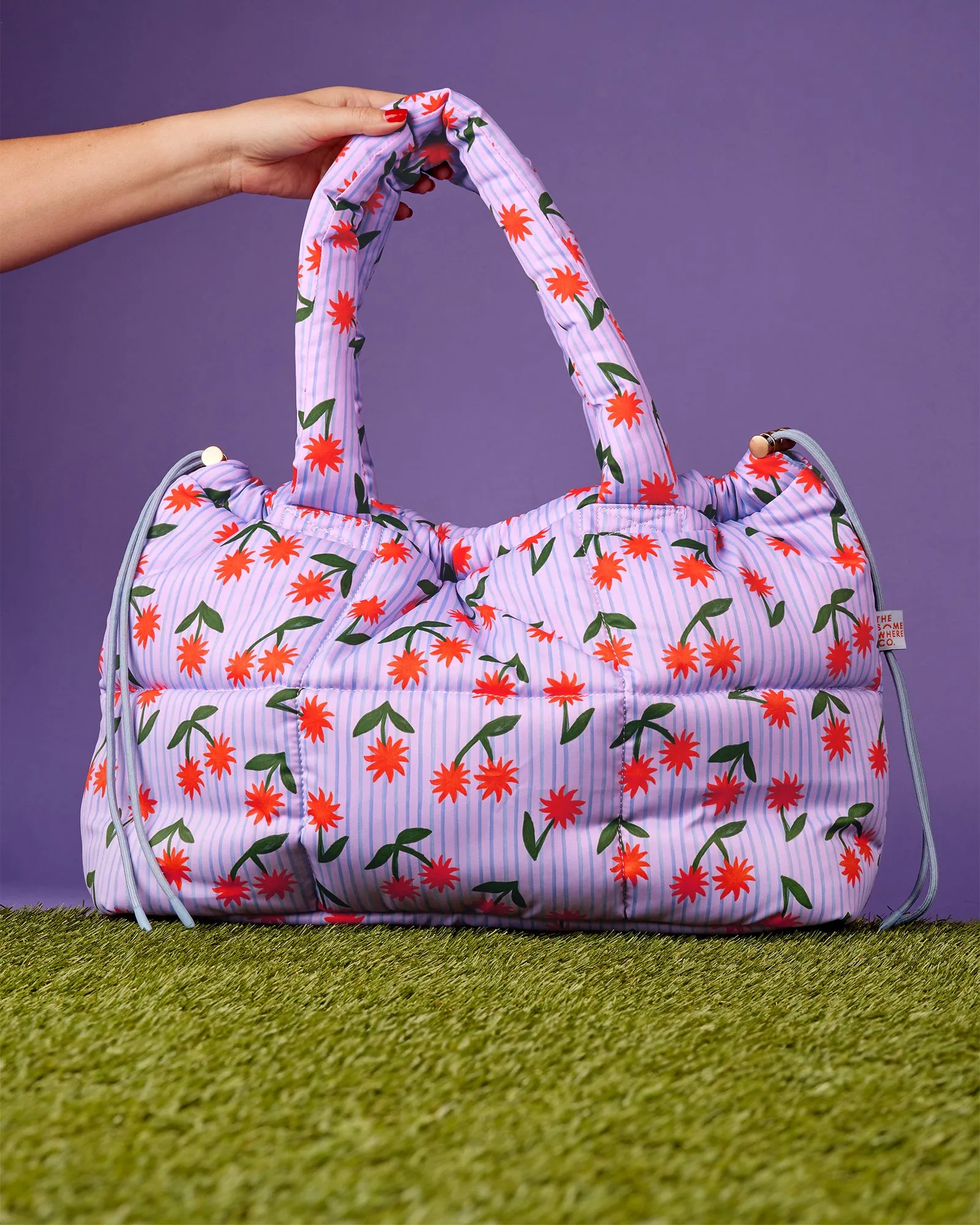 Sunburst Marshmallow Midi Tote sold by The Somewhere Co. product image thumbnail 5