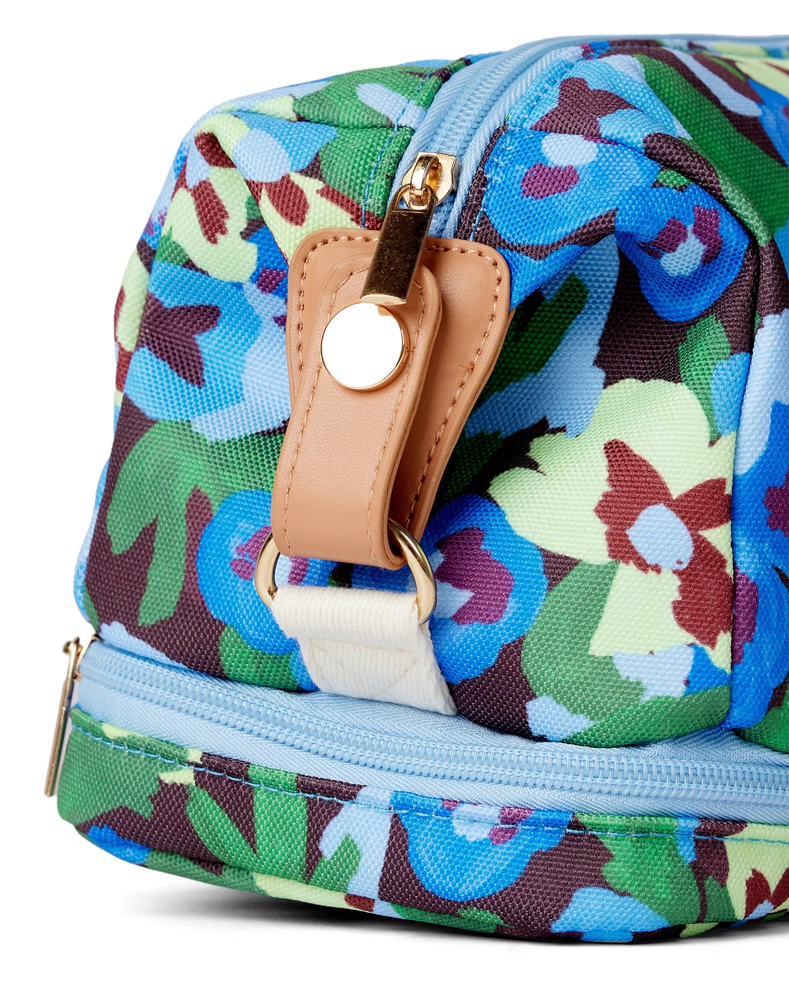 Pansy Patch Cosmetic Bag sold by The Somewhere Co. product image thumbnail 3