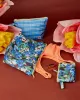 Pansy Patch Handy Pouch Trio sold by The Somewhere Co.