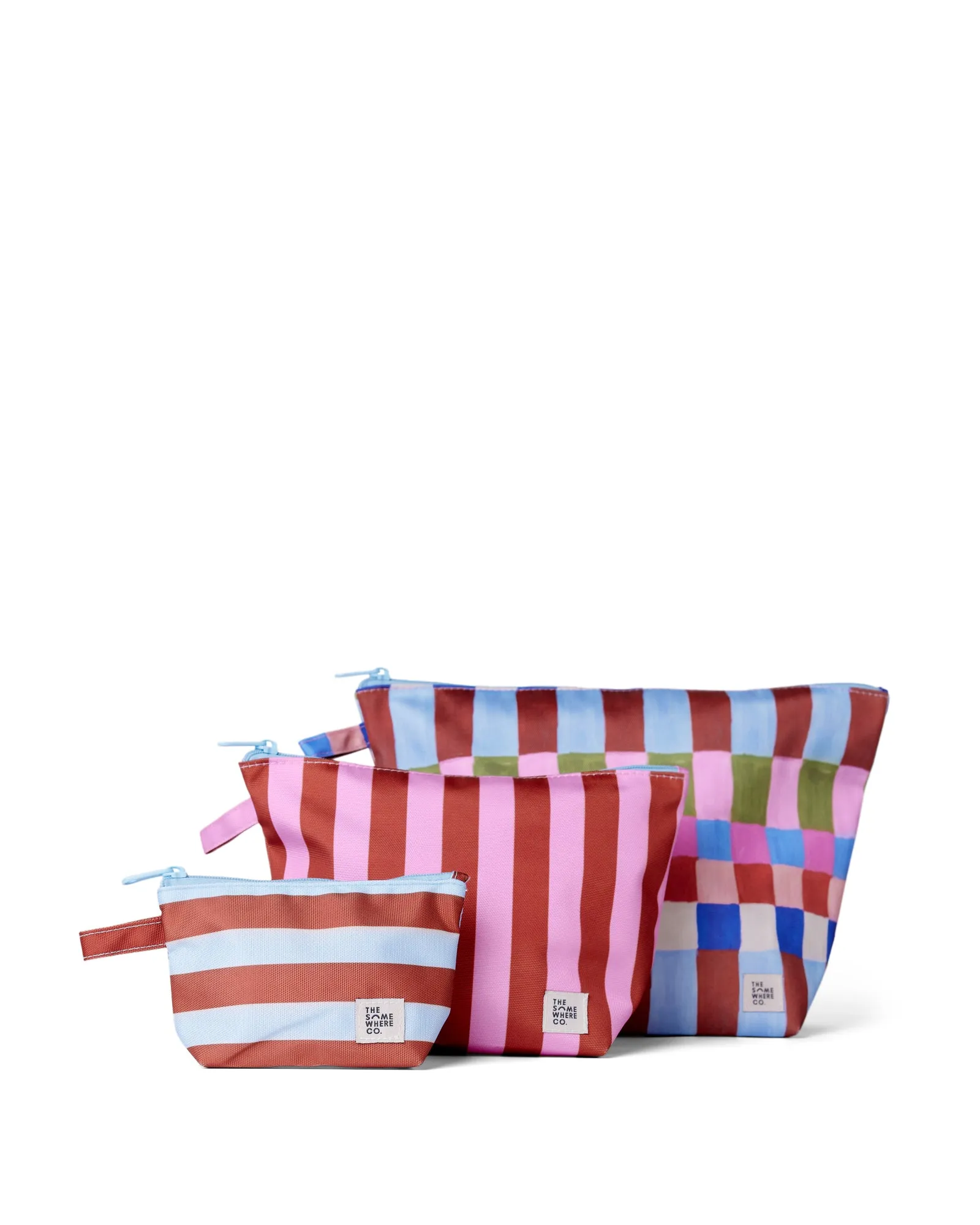 Hopscotch Handy Pouch Trio sold by The Somewhere Co.