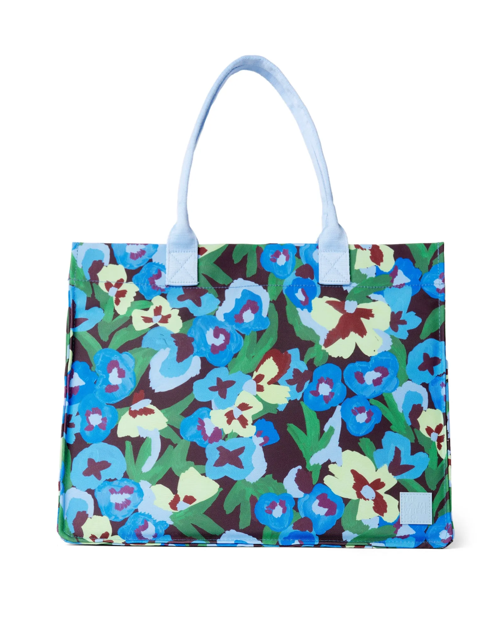 Pansy Patch Ultimate Tote sold by The Somewhere Co.