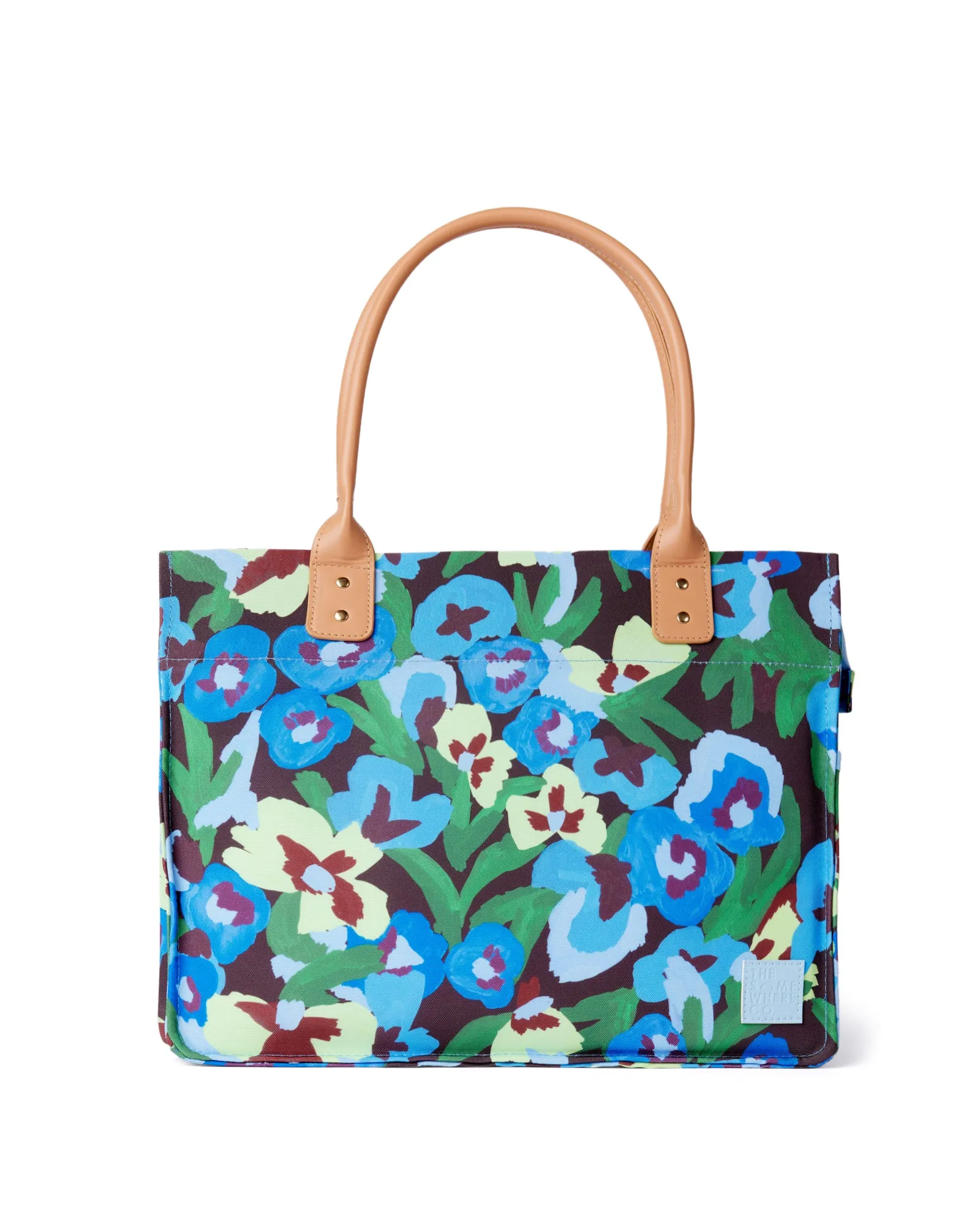 Pansy Patch Everyday Tote sold by The Somewhere Co.
