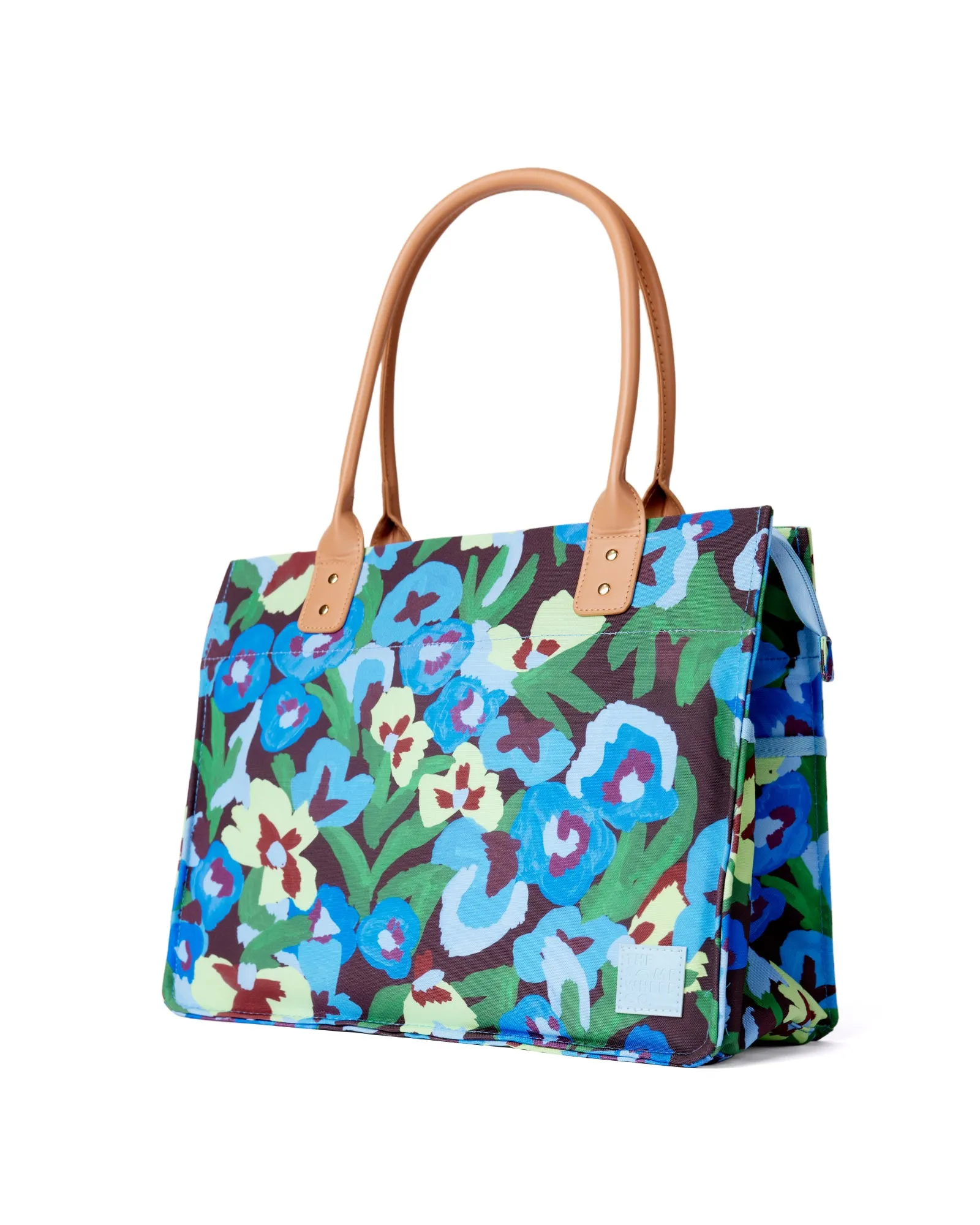 Pansy Patch Everyday Tote sold by The Somewhere Co. product image thumbnail 2