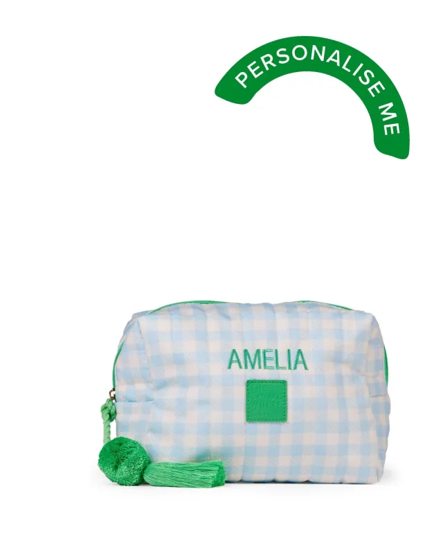 Personalised Blueberry Cosmetic Case sold by The Somewhere Co.