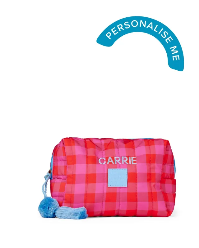 Personalised Cherry Pie Cosmetic Case sold by The Somewhere Co.