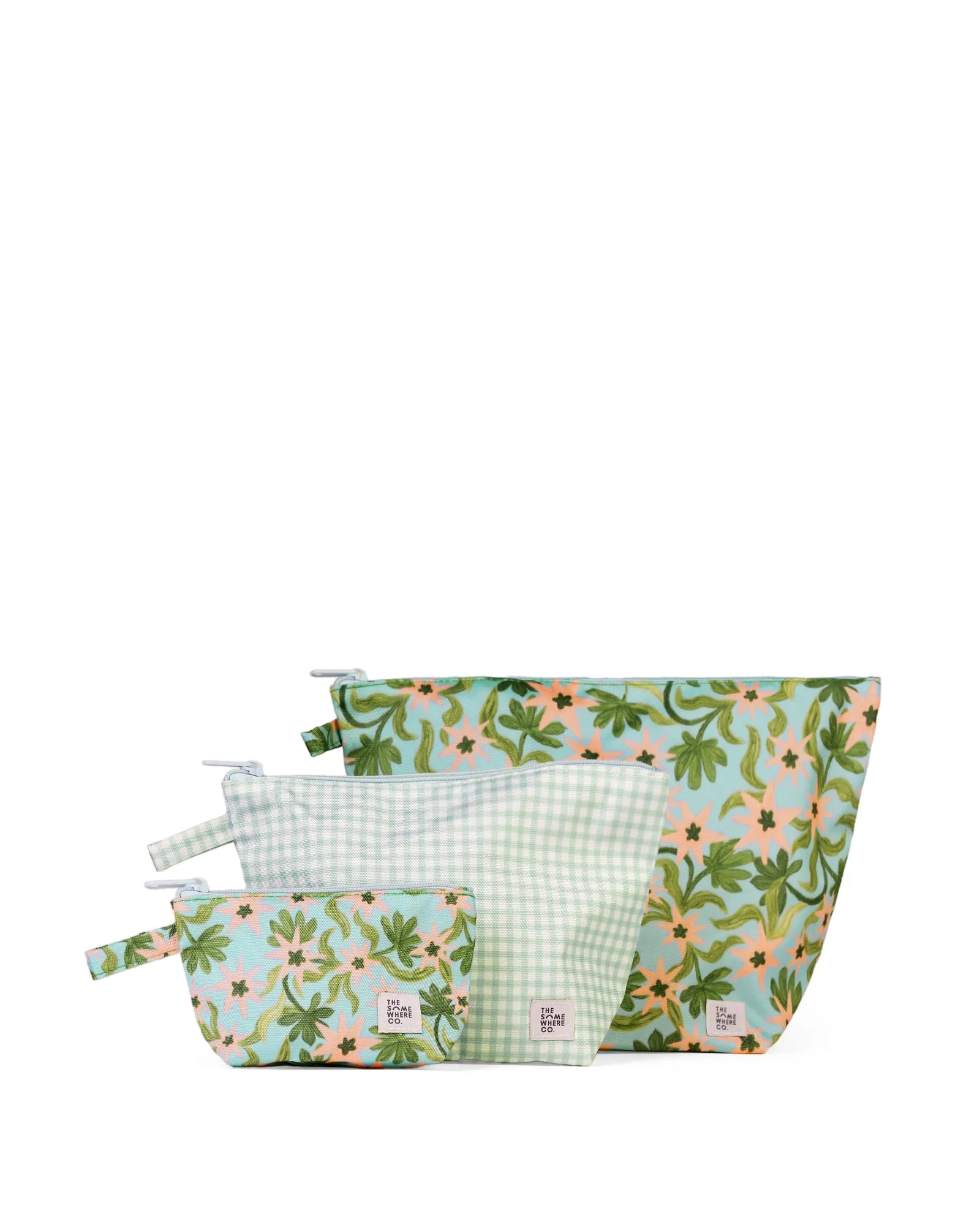 Seaflower Handy Pouch Trio sold by The Somewhere Co.