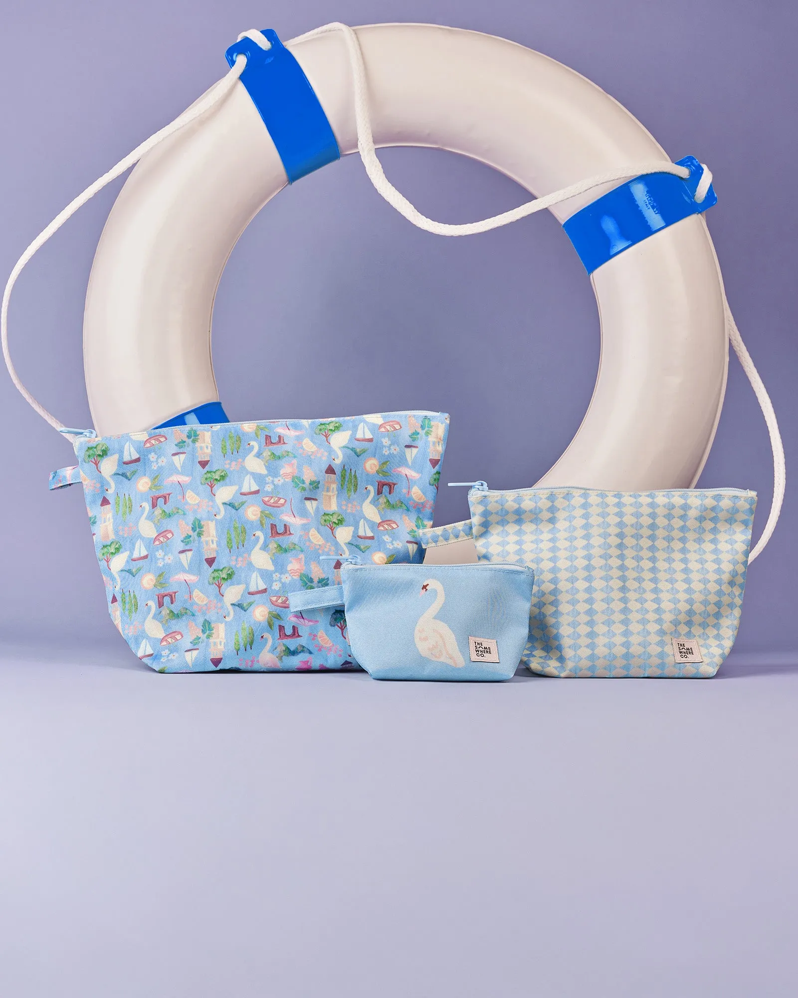 Swan Lake Handy Pouch Trio sold by The Somewhere Co. product image thumbnail 2