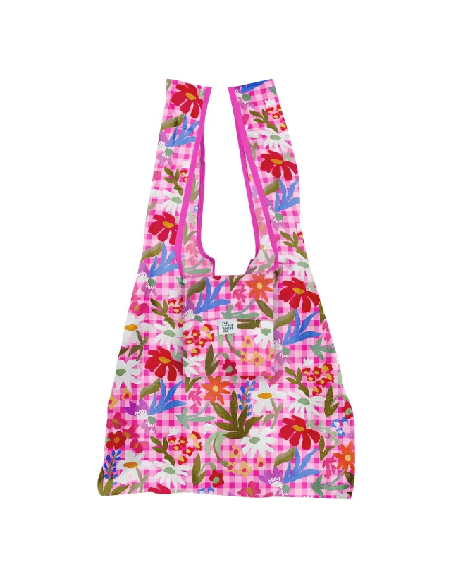 Flowerburst Reusable Shopping Bag sold by The Somewhere Co.