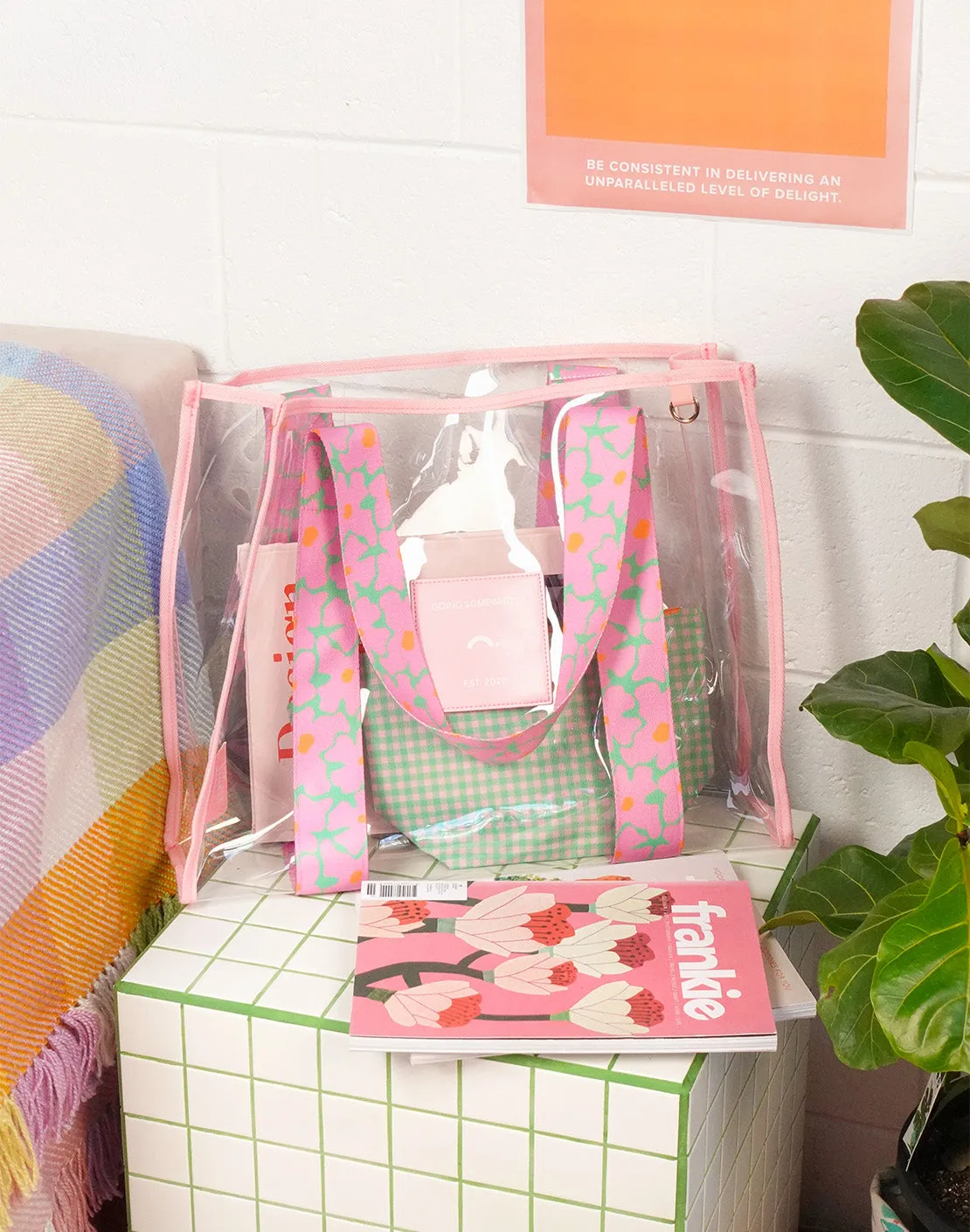 Blossom Cheeky Tote Bag sold by The Somewhere Co. product image thumbnail 3