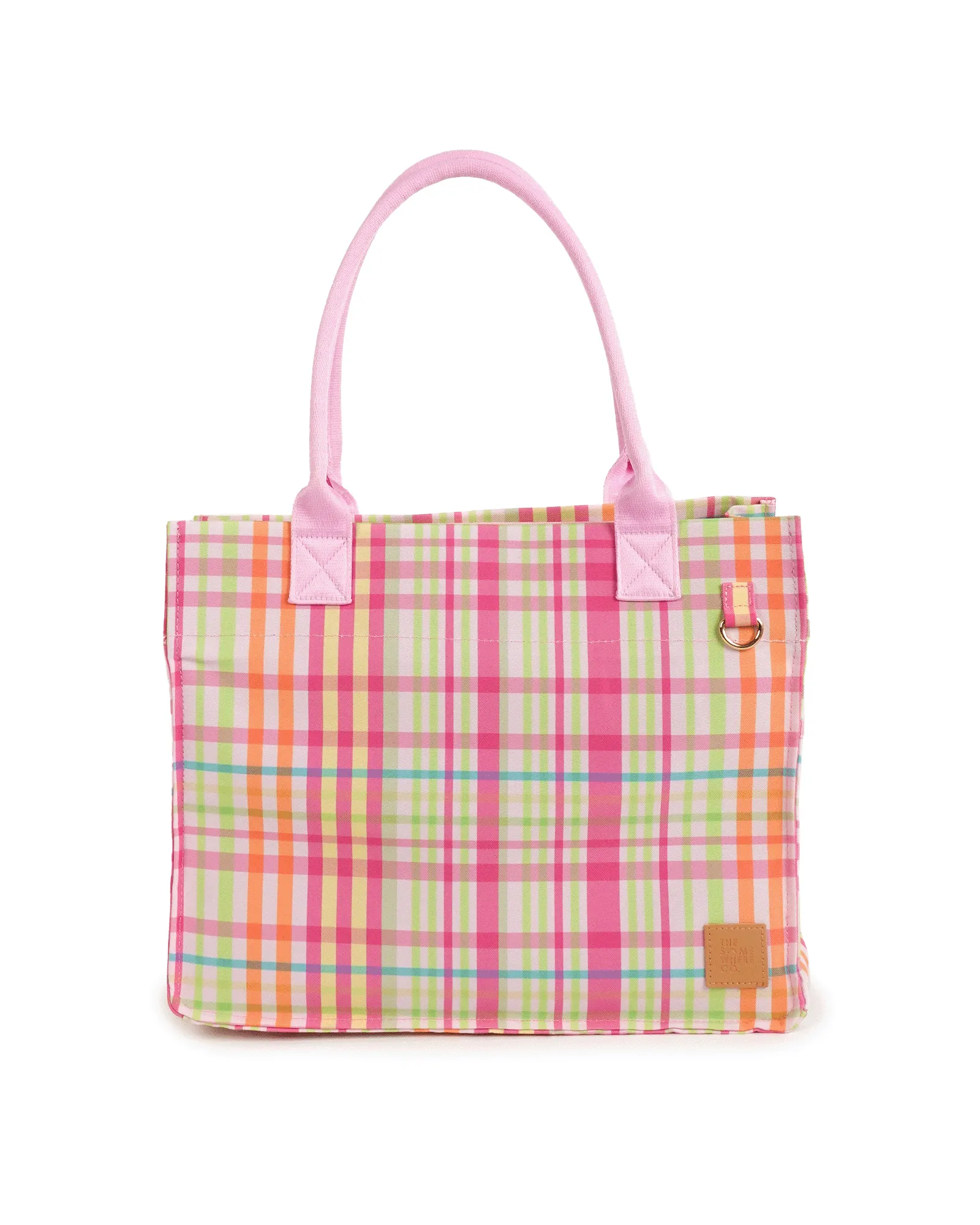 Lime Soda Everyday Tote Bag - PINK HANDLES sold by The Somewhere Co.