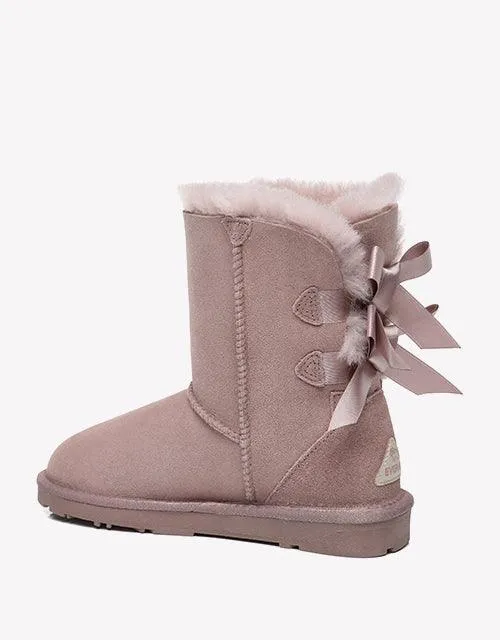 EVERAU® Short Back Bow Boots sold by The UGG Shop product image thumbnail 3