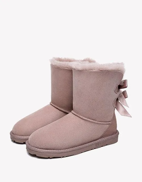 EVERAU® Short Back Bow Boots sold by The UGG Shop