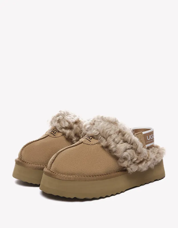 AUSTRALIAN SHEPHERD® Waffle Curly Platform sold by The UGG Shop