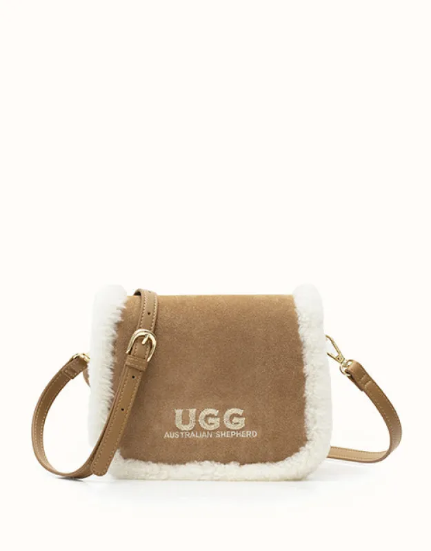 AUSTRALIAN SHEPHERD® Wool Messenger Bag sold by The UGG Shop