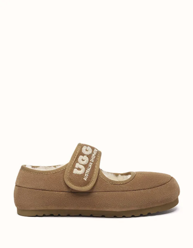 AUSTRALIAN SHEPHERD® Velvi Mary Jane Slippers made by The UGG Shop