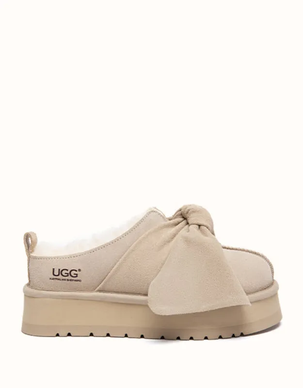 AUSTRALIAN SHEPHERD® Ultra Molle Platform Slippers made by The UGG Shop