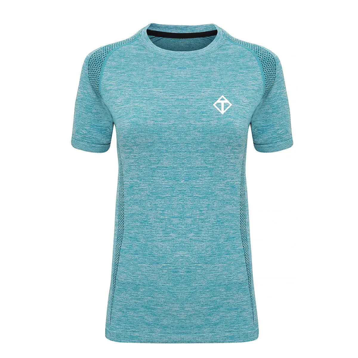 Turquoise Seamless T-Shirt sold by Tikiboo
