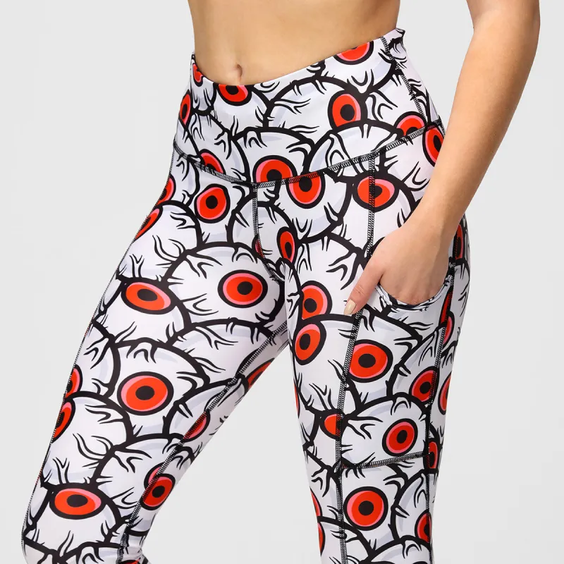 Eye See You Leggings Halloween made by Tikiboo