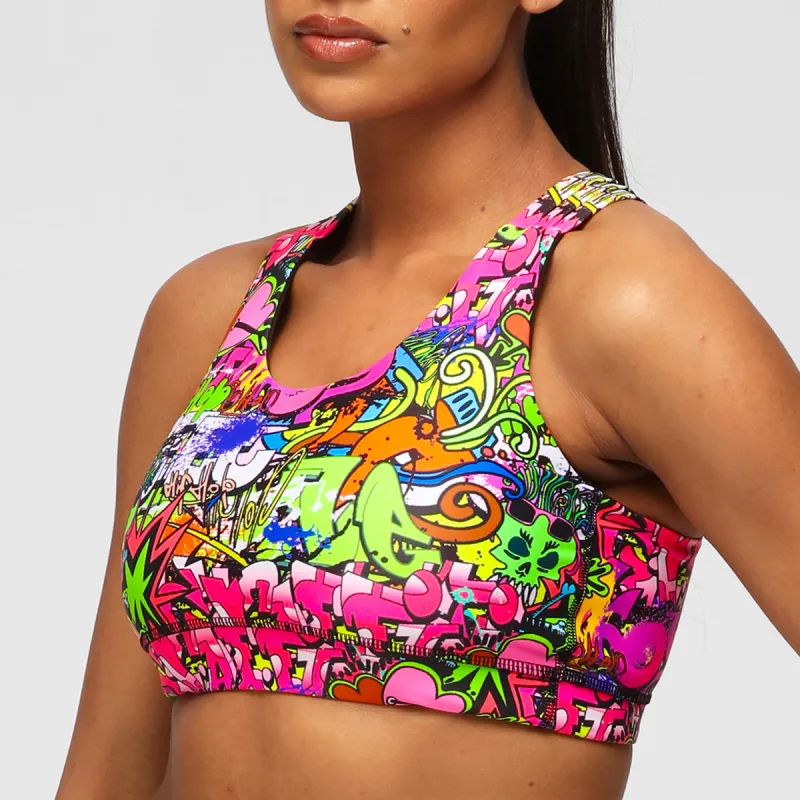 Street Dreams Cross Back Bra sold by Tikiboo