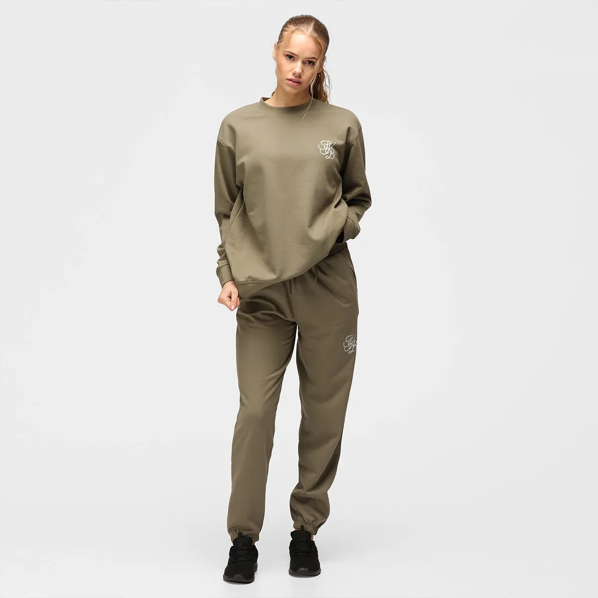TKB Khaki Unisex Joggers sold by Tikiboo product image thumbnail 4