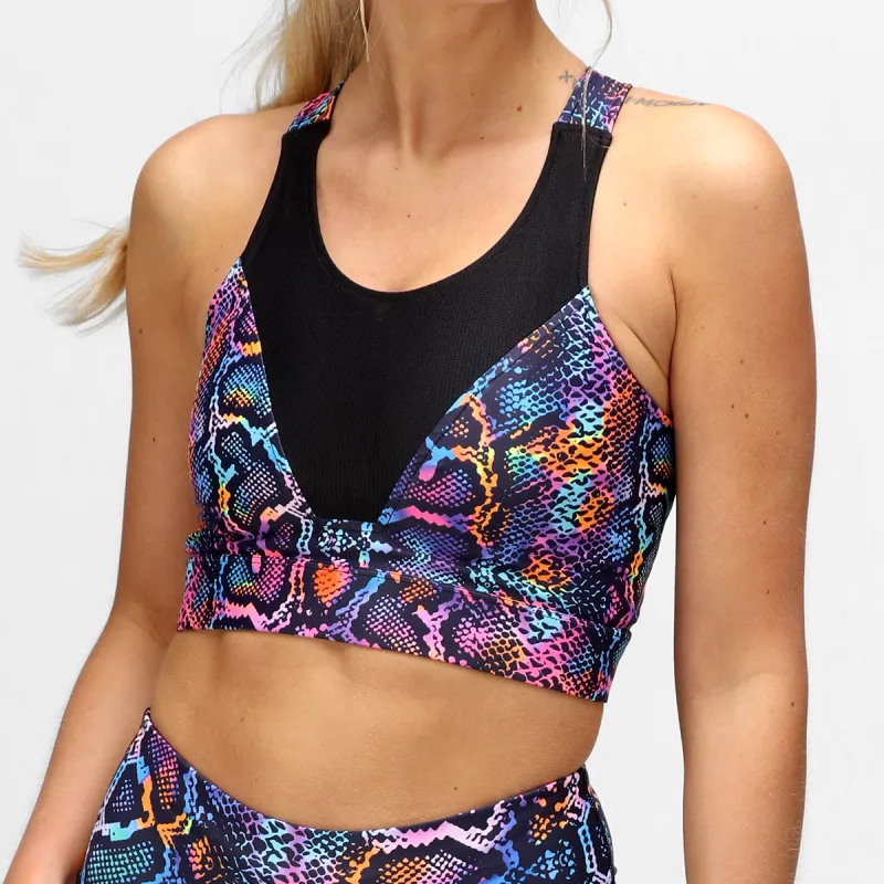 Marbella Snake Mesh Bra sold by Tikiboo