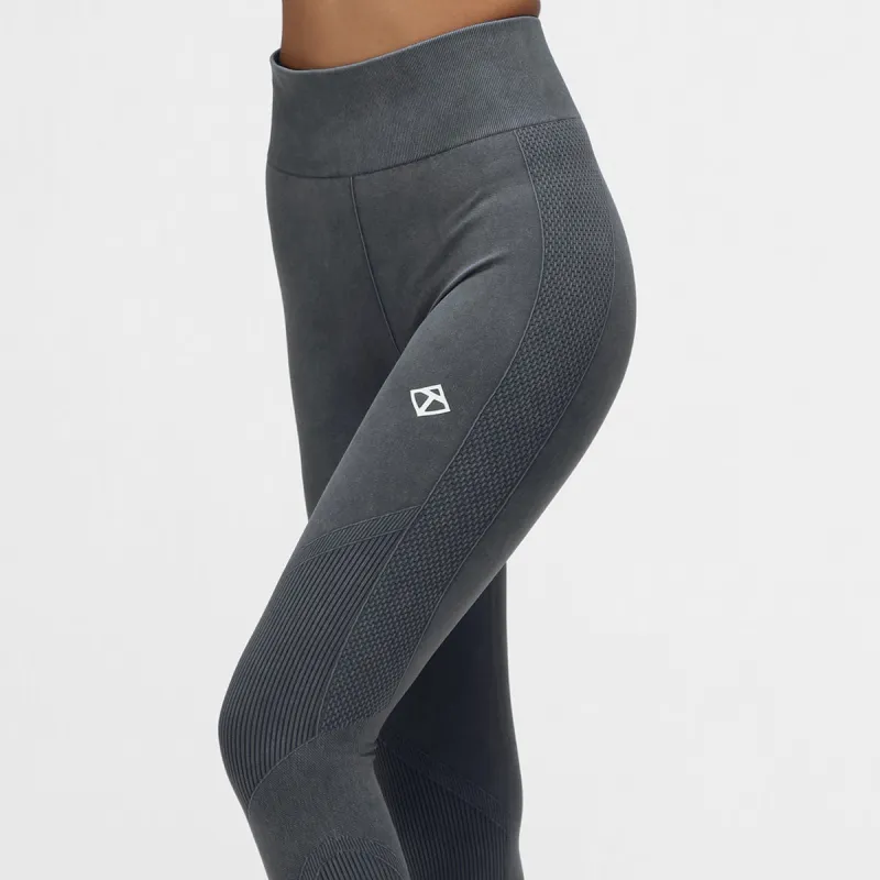 Black Denim Seamless Leggings sold by Tikiboo
