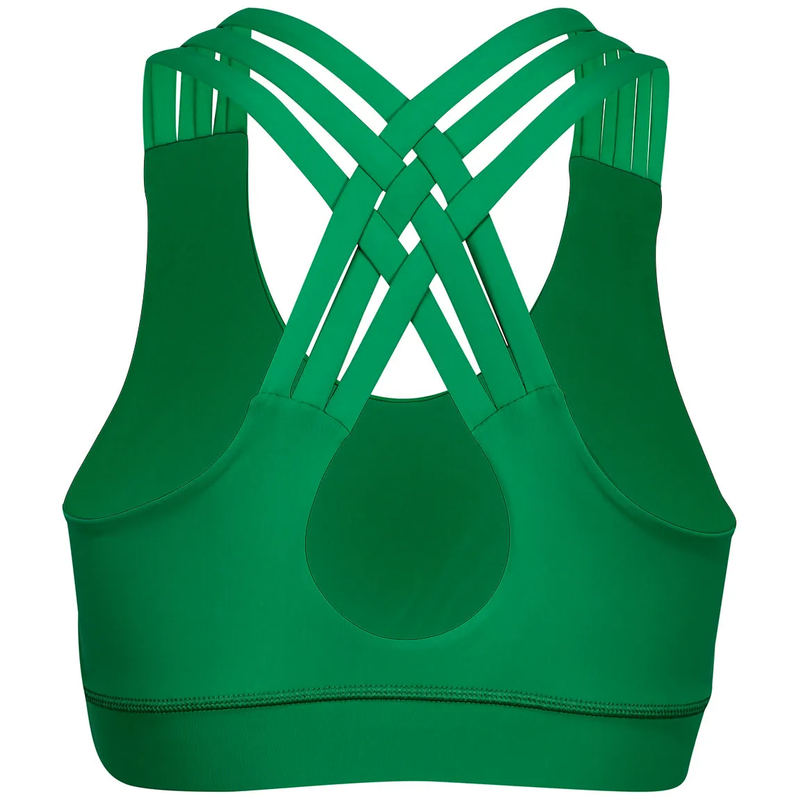 Green Cross Back Bra sold by Tikiboo product image thumbnail 2