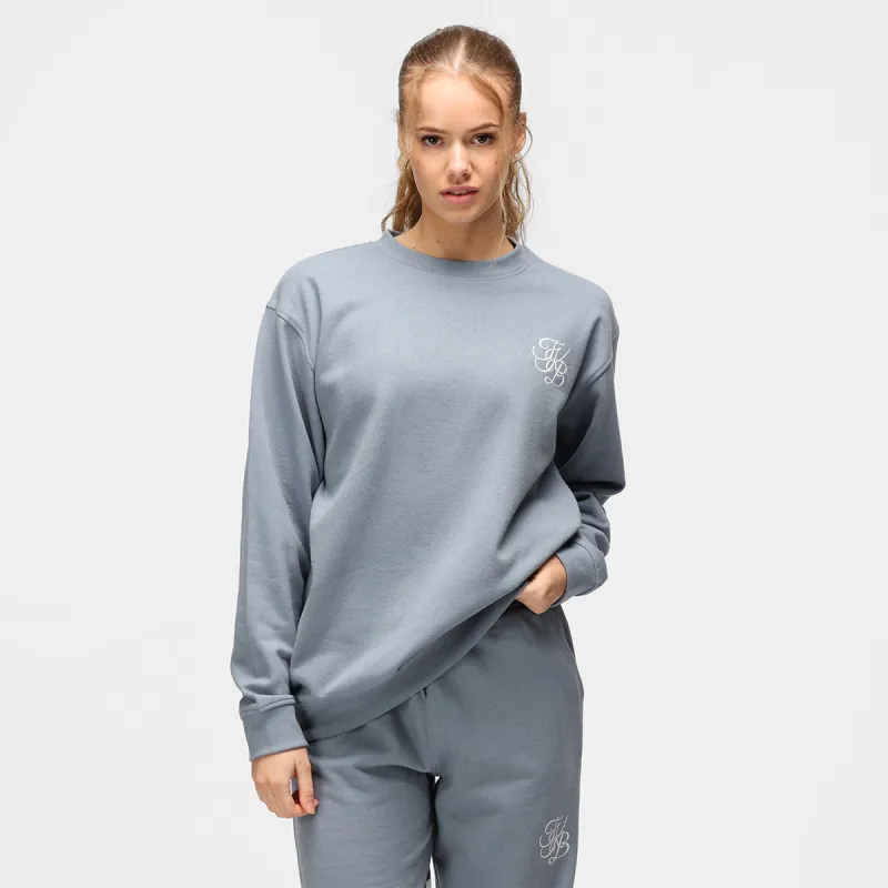 TKB Stone Blue Unisex Sweatshirt made by Tikiboo