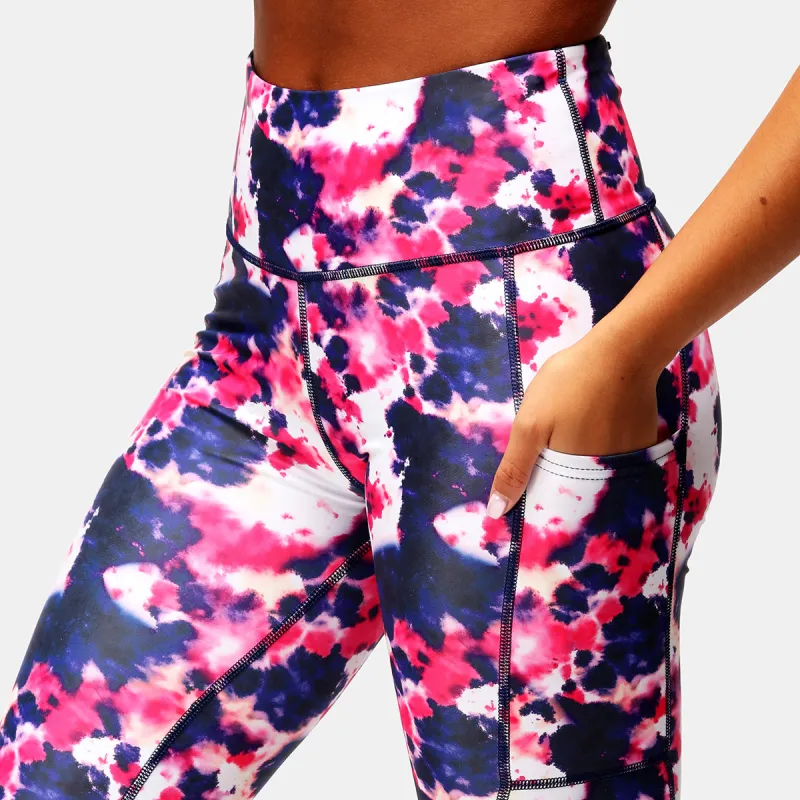 Tie Dye Capri sold by Tikiboo