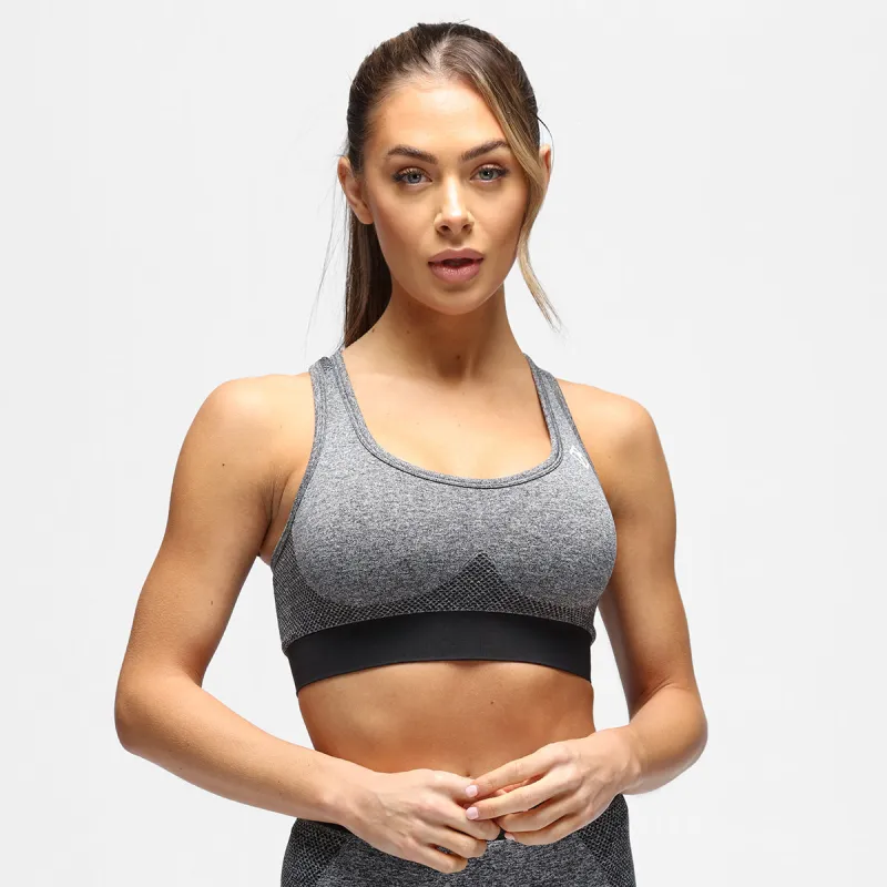 Charcoal Seamless Bra sold by Tikiboo