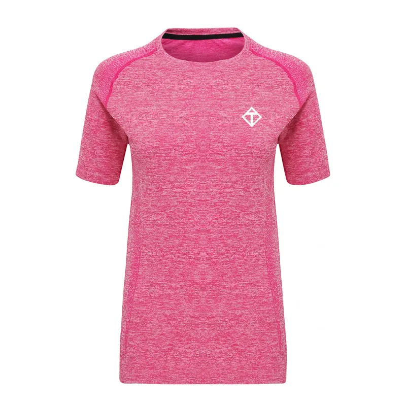 Pink Seamless T-Shirt sold by Tikiboo