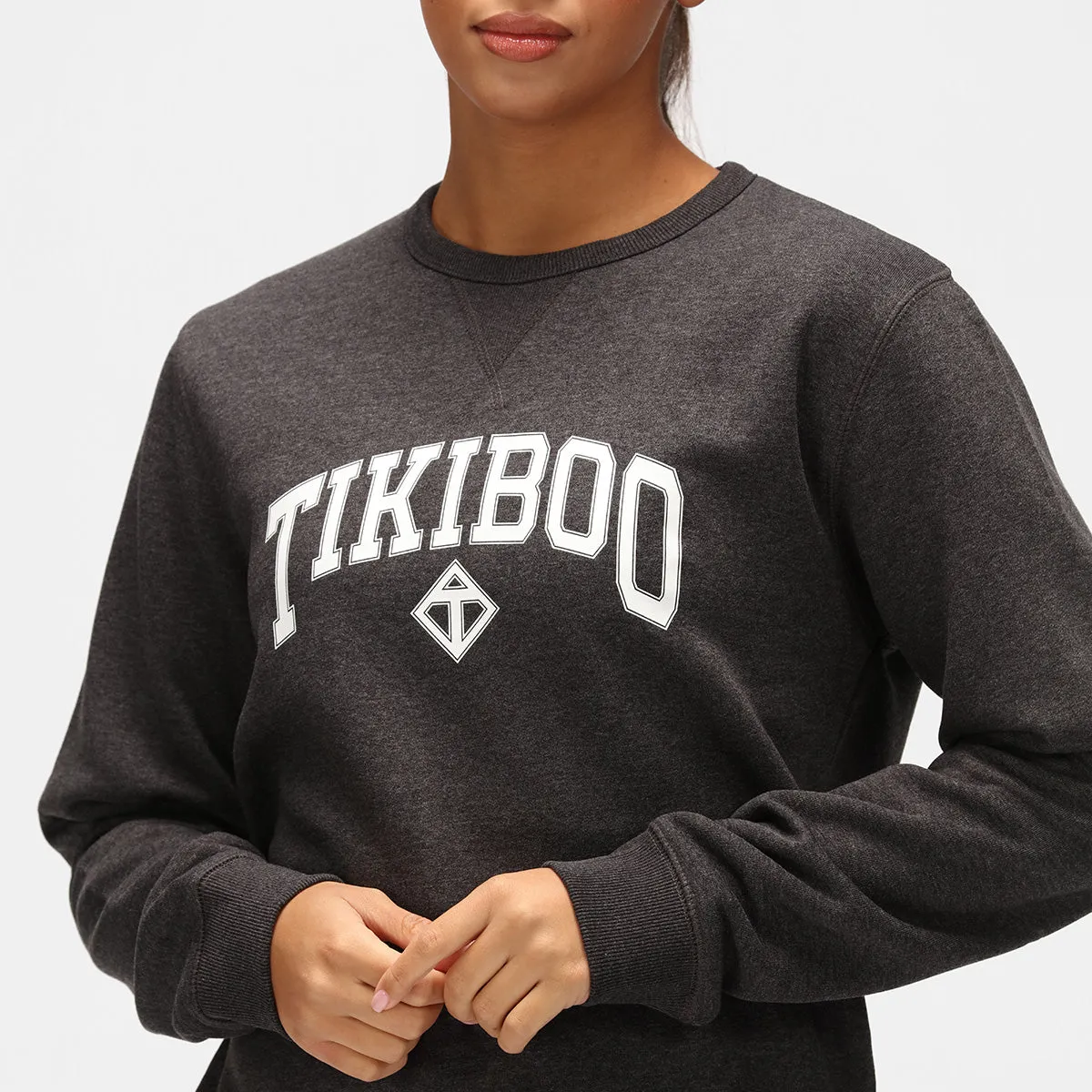 Charcoal Athleisure Sweatshirt sold by Tikiboo product image thumbnail 3