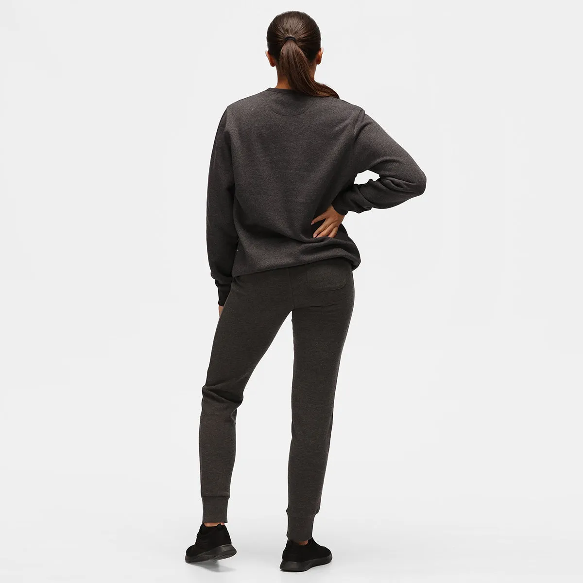 Charcoal Athleisure Sweatshirt sold by Tikiboo product image thumbnail 5