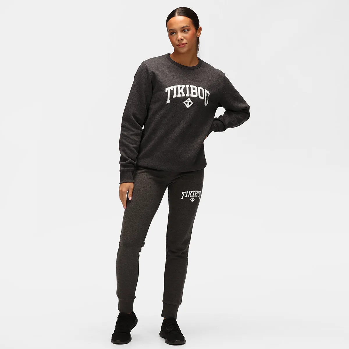 Charcoal Athleisure Sweatshirt sold by Tikiboo product image thumbnail 4