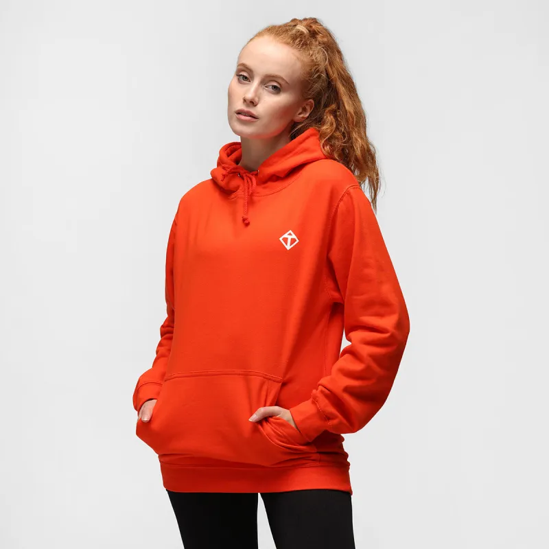 Sunset Orange Diamond Hoodie sold by Tikiboo