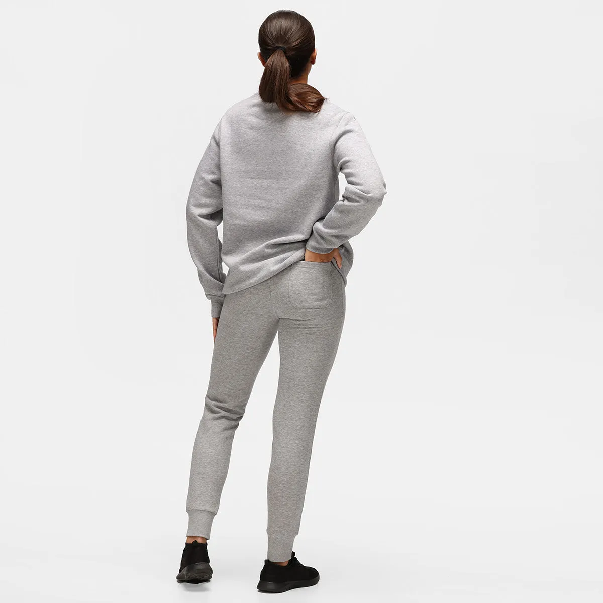 Grey Athleisure Sweatshirt sold by Tikiboo product image thumbnail 5
