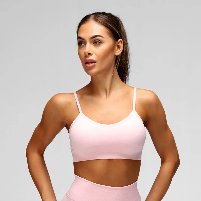 Pastel Pink Seamless Bra sold by Tikiboo