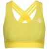 Yellow Cross Back Bra sold by Tikiboo