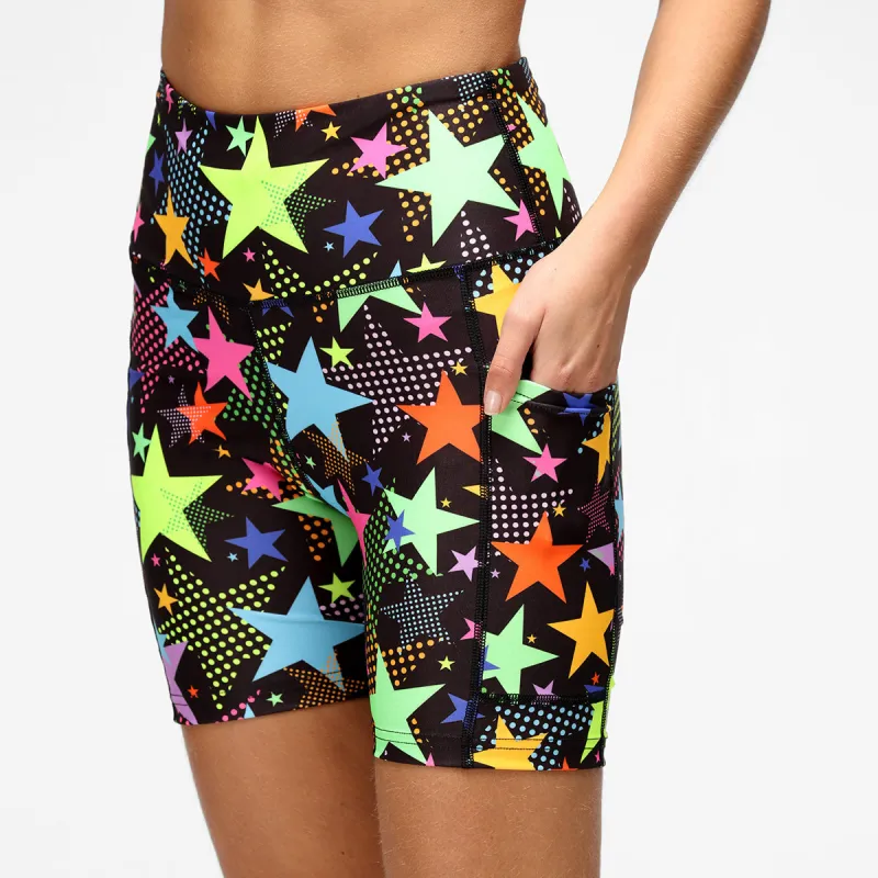 Scattered Stars Running Shorts sold by Tikiboo