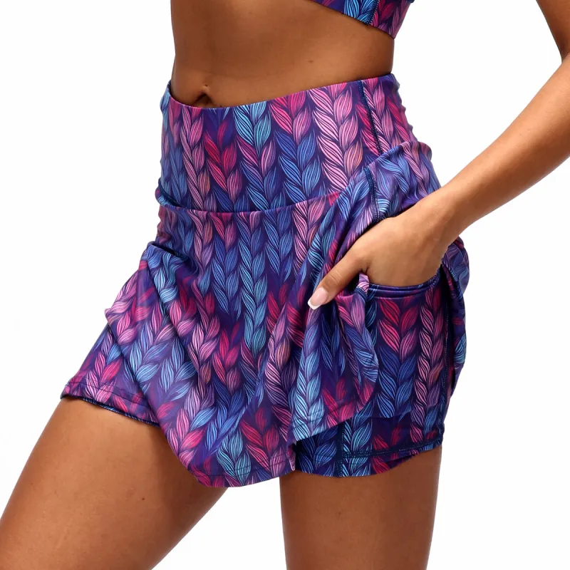 Winter Knit Skort sold by Tikiboo