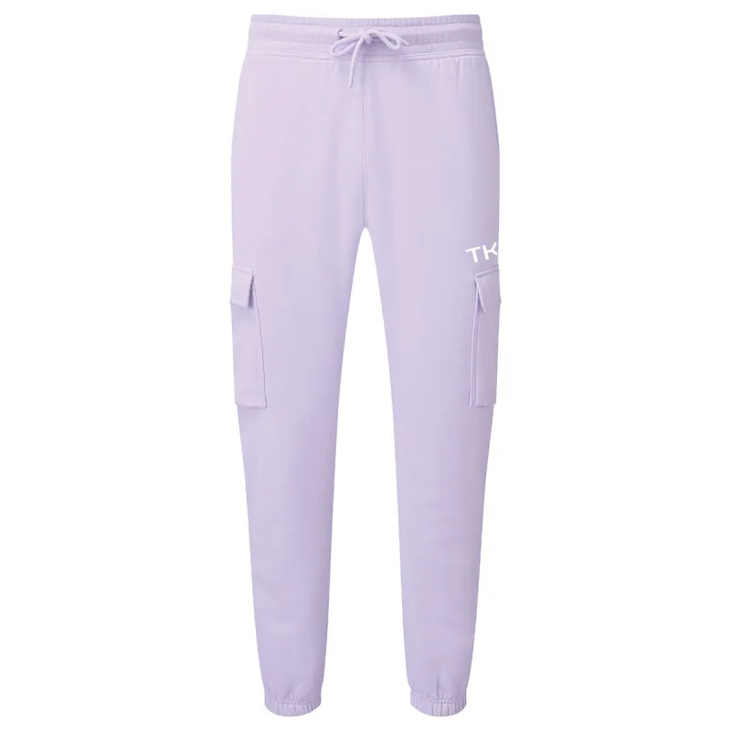 TKB Unisex Lilac Cargo Recycled Joggers sold by Tikiboo