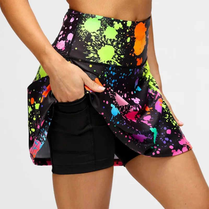 Mr Motivator Colour Splash Skort sold by Tikiboo