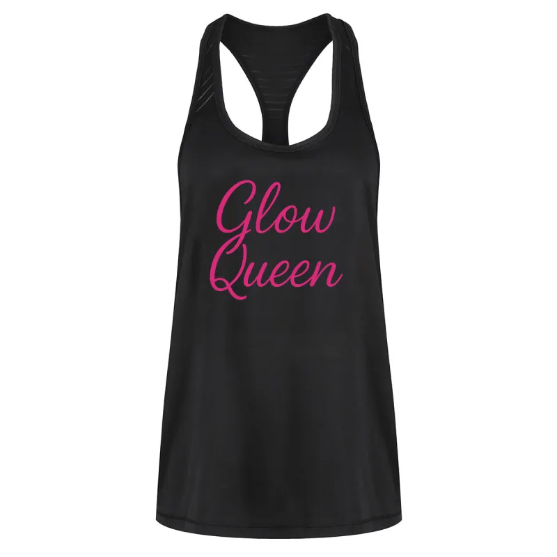 Glow Queen Mesh Racerback Vest sold by Tikiboo