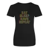 Eat Sleep Rave Repeat Technical T-shirt sold by Tikiboo