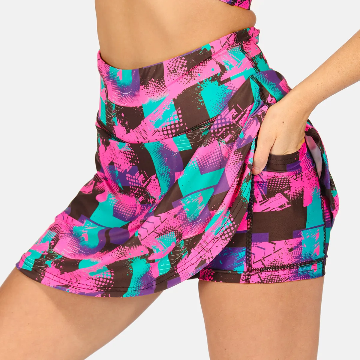 Pre-Order Techno Skort sold by Tikiboo