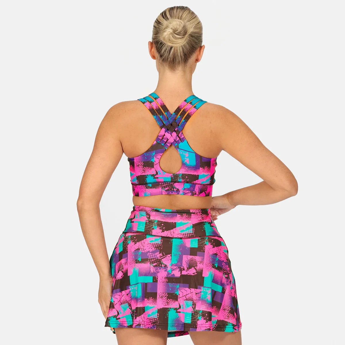 Pre-Order Techno Cross Back Bra sold by Tikiboo product image thumbnail 2